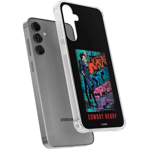 Cowboy Bebop Poster Galaxy S24 Plus Clear Case